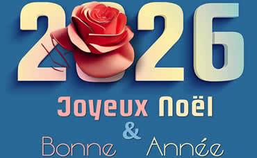 Carte de Vœux Romantique 2026